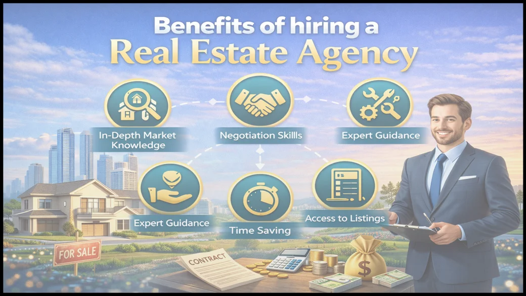 Benefits of hiring a real estate agency