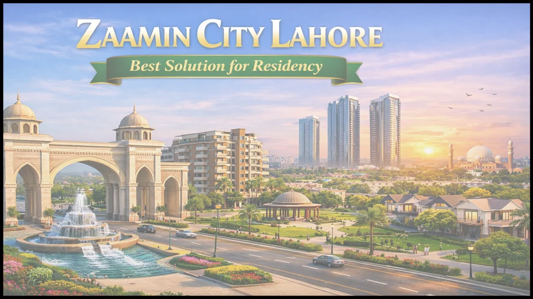 Zaamin City Lahore Best Solution for Residency